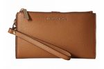 Michael Kors Double Zip Wristlet - Acorn